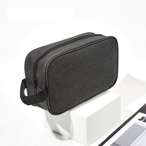 Pochette de toilette personnalisée avec logo, fermeture éclair, sac de soins personnels, trousse de toilette de voyage pour cadeaux d'événements - Product Image 3