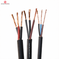 Kabel Karet Tahan Air JHS Fleksibel untuk Motor Submersible 450/750V Tahan Kelembaban dan Korosi