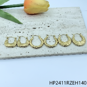 Orecchini pendenti alla moda placcati in oro Valore Pacco 3 paia Per carta disegni alla moda Per ogni giorno e feste - Product Image 1