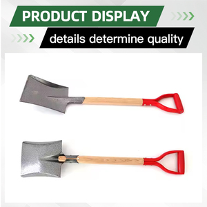 Chất Lượng Cao Xuất Khẩu Tay Cầm Bằng Gỗ Vuông Nhỏ Spade Vườn Xẻng - Product Image 4