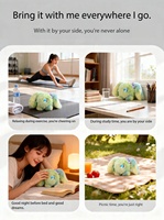 Jouets Tendance Compagnon Émotionnel IA avec Changement de Langue Automatique, Soulagement du Stress, Racontage d'Histoires IA, Écran TFT, Contrôle par Application Wi-Fi - Noël
