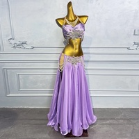 Costume de danse orientale 2026, nouveau costume de performance, costume d'entraînement de danse orientale, ensemble de robe longue pour femmes