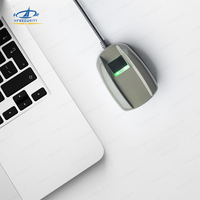 Escáner de Huellas Dactilares HF4000 con SDK/API Gratuito para Android, Linux y Windows, Sensor Óptico Biométrico USB Portátil para Banco y Oficina