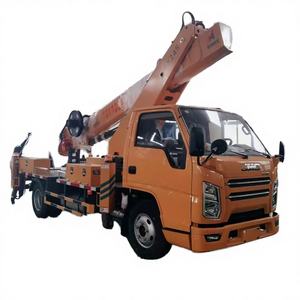 Fábrica personalizada JMC Jiangling 28m Diesel EURO 5 Vehículo de trabajo aéreo Elevador de tierra con motor <150hp para la venta - Product Image 1