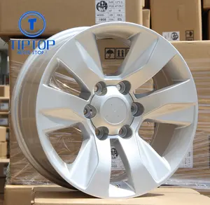 17 ''גלגל אלומיניום רכב גלגל 17x7.5 אינץ 6x139.7 במלאי מוכן ספינה fit עבור יפני רכב לנד קרוזר פראדו