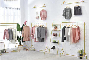 Commercio all'ingrosso Boutique di Moda Oro <span class=keywords><strong>Negozio</strong></span> di <span class=keywords><strong>Abbigliamento</strong></span> di Design del Display Apparecchi di boutique <span class=keywords><strong>negozio</strong></span> di <span class=keywords><strong>abbigliamento</strong></span> - Product Image 5