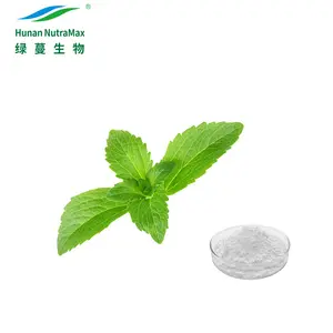 Dolcificante naturale 100% pura foglia di Stevia estratto in polvere Rebaudioside M 95% estratto di Stevia biologico per bevande alimentari