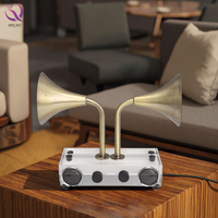Mesin siaran kristal sederhana Modern dekorasi Phonograph untuk dekorasi meja ruang tamu