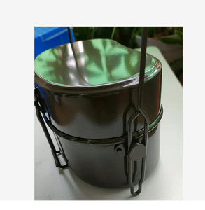 Nuevo diseño, compacto y pequeño, para acampar al aire libre, cazar, hacer senderismo, lonchera, sartén, hervidor de agua. - Product Image 6