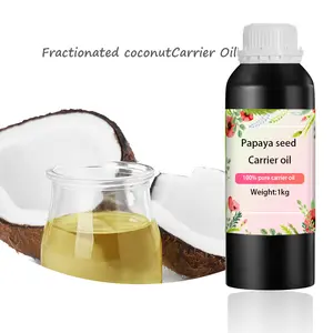 Factory Supply Bulk Skincare Fractionated Coconut Oil Carrier Top Grade High-end Multi-purpose Handcrafted Soap Sexy Massage Oil
