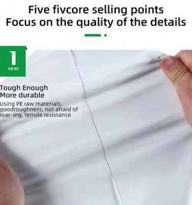 Bolsa de Envío con Logotipo Personalizado, Bolsa de Correo Reciclada Impermeable, Bolsa de Poliéster para Envíos de Ropa, Sobre de Poliéster - Product Image 4