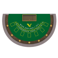 YH Macao Casino Table de blackjack Table de poker personnalisée Ensemble de tables de jeu de casino électronique de luxe