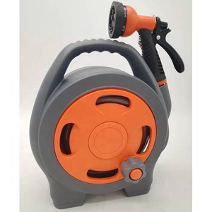 Bobine pour tuyau de jardin rétractable, Mini bobine, <span class=keywords><strong>buse</strong></span> de pulvérisation à 6 fonctions - Product Image 5