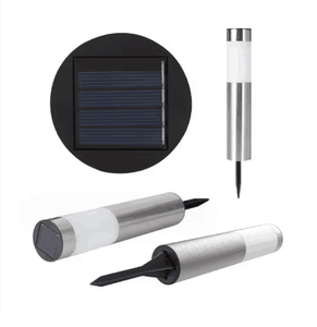 Iluminación de Jardín para Exteriores, Resistente al Agua, de Acero Inoxidable, para Caminos y Paisajes, con Energía Solar para Exteriores - Product Image 6