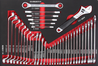 Chariot à Outils Professionnel en Acier Grande Capacité de 28 Pouces Kind Tools 344 Pièces ODM/OEM Direct Usine Garantie SPCC 3 Ans