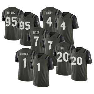 2025 2026 nuevas rivalidades cosidas camisetas de fútbol americano al por mayor Nueva York 1 Gardner 5 <span class=keywords><strong>Wilson</strong></span> 7 campos 20 Hall 95 Williams - Product Image 2