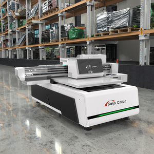 UV6090เครื่องพิมพ์อิงค์เจ็ท UV อัตโนมัติ3หัว EPSON 1600 I3200 Flatbed แก้วปริ้นเตอร์กรณีโทรศัพท์โลหะไม้-1ปีรับประกัน - Product Image 1