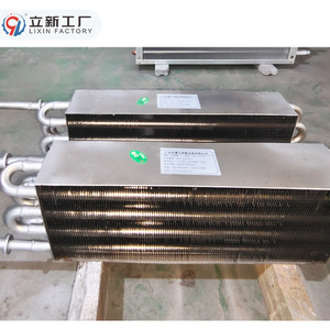 Intercambiador de Calor de Tubo Aletado de Acero Inoxidable 304 de Fábrica Lixin, Personalización No Estándar, Aplicación de Refrigeración por Agua - Product Image 1