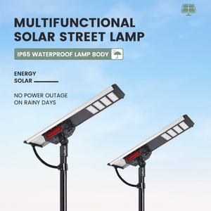 Nhà sản xuất chuyên nghiệp ngoài trời không thấm nước IP66 cảm biến ánh sáng tích hợp năng lượng mặt trời ánh sáng đường phố - Product Image 6