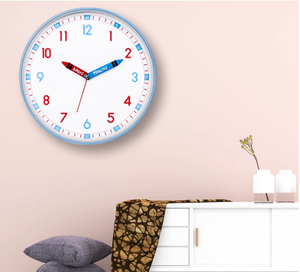 Relojes de enseñanza <span class=keywords><strong>para</strong></span> niños, <span class=keywords><strong>reloj</strong></span> de pared <span class=keywords><strong>para</strong></span> <span class=keywords><strong>aprender</strong></span> a decir <span class=keywords><strong>la</strong></span> <span class=keywords><strong>hora</strong></span>, <span class=keywords><strong>reloj</strong></span> de pared colorido <span class=keywords><strong>para</strong></span> niños, <span class=keywords><strong>reloj</strong></span> de pared educativo silencioso de plástico de 10 pulgadas - Product Image 3