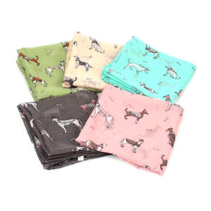 Dalmatien imprimé Bali fil écharpe femme commerce extérieur exportation Offre Spéciale bavoir - Product Image 1