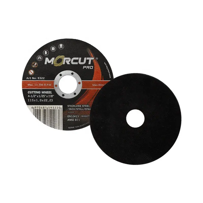 115mm profesyonel aşındırıcı aracı 4.5 inç Metal kesme tekerlek disko De Corte kesme diski
