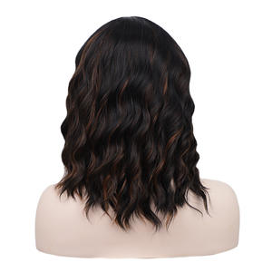 <span class=keywords><strong>Peluca</strong></span> de Cabello Rizado Largo para Mujer, Estilo Europeo y Americano, de Lana, Cubre Toda la Cabeza, la Más Vendida en África - Product Image 1