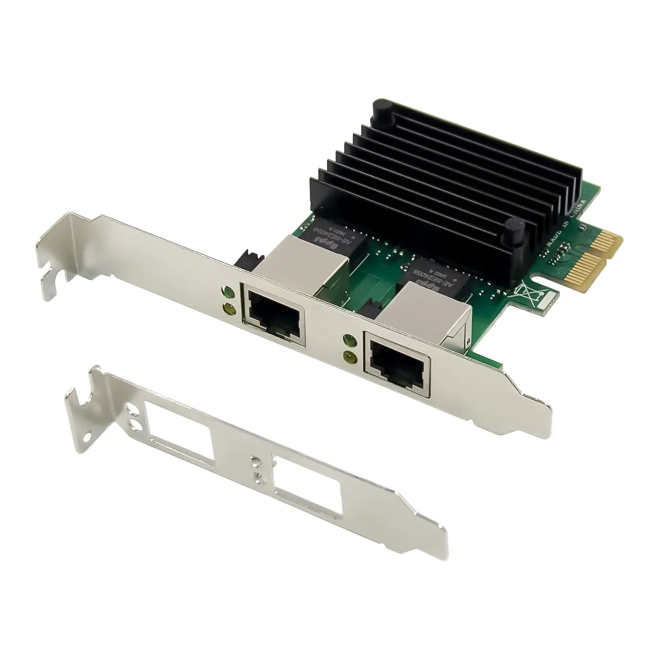 SUNWEIT ST7236 PCI Express RTL8125, adaptor jaringan dua port 10/100/1000M/2.5G
