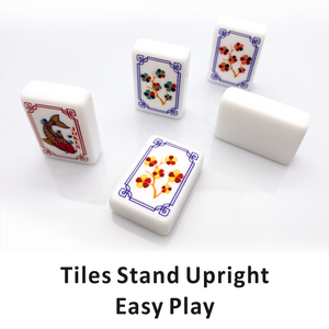 Juego de Mahjong Americano de Lujo con Diseño Personalizado en Acrílico, para 4 Jugadores, con Diseño de Carpa Koi, Entretenimiento para Adultos, Estilo Casino - Product Image 5