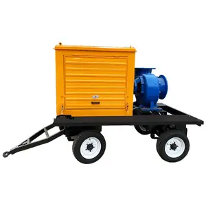 Nước thải công suất cao nước tự động ngang ly tâm động cơ diesel tự mồi bơm cho thủy lợi và nông nghiệp