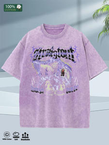 Herenshirt 100% katoen, oversized, 5 kleuren, gewassen, zacht, zomer 2025, verzending vanuit <span class=keywords><strong>Alabama</strong></span> - Product Image 4