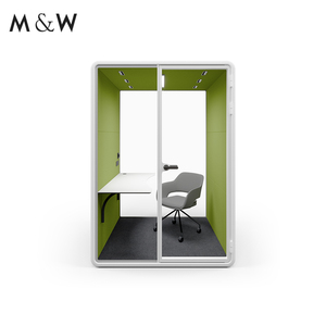 Cabina Acústica Insonorizada M&W OEM, Mini Cabina Telefónica con Aire, para Oficina, Reuniones Comerciales, Cabina de Grabación - Product Image 5