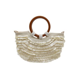 <strong>QuiteS</strong> 2027 New Shell Forest-Style Sweet Girl Handbag Large-Capacity Chain Party Sexy Evening Bucket Bag for <strong>Women</strong> - Product Image 1