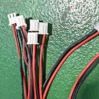 Connecteur 2 broches XH2.54 alternatif, assemblage de câble en cuivre étamé pas de 2,54 mm pour appareils électroniques et machines domestiques