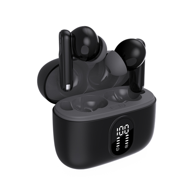 ENC noise cancelling TWS earbuds G13-IP, 45mAh single earbud, 13mm dynamic driver