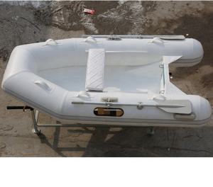 Petite taille RIB250 Sport Yacht coque en fibre de verre PVC matériel Dingy <span class=keywords><strong>bateau</strong></span> gonflable <span class=keywords><strong>semi</strong></span>-<span class=keywords><strong>rigide</strong></span> stable 2 personnes - Product Image 3