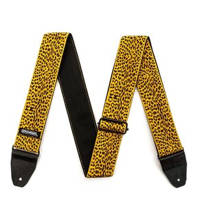 Correa de guitarra JACQUARD con estampado de leopardo D6725 - Product Image 1