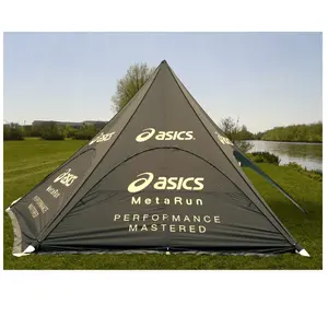 Custom Printed Outdoor Star Shape Marquee Gazebo Tent With Side Walls