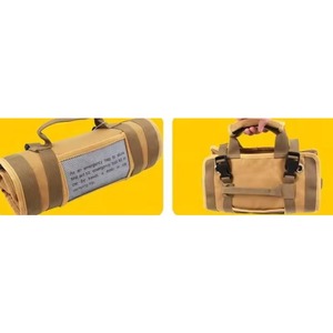 Sac à outils gratuit avec 6 pochettes pour outils, organiseur de rouleau à outils pour mécanicien, charpentier, électricien et bricoleur - Product Image 5