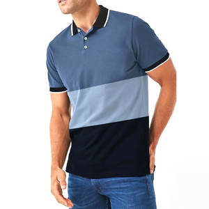 Chemises polo pour hommes sur mesure, style tendance, coupe slim, couleur unie, logo personnalisé, respirantes. - Product Image 1
