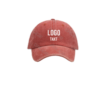 Casquette de baseball vintage non structurée à 6 panneaux en coton pigmenté délavé, avec logo personnalisé brodé en 3D, pour le cyclisme et le sport – Vente en gros