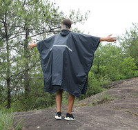 Imperméable 3-en-1 personnalisé à séchage rapide pour adultes, poncho de pluie imperméable avec poche pour la randonnée, le cyclisme, le camping et les voyages en plein air