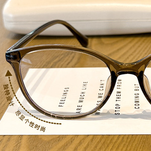 Gafas Danyang Ovaladas con Filtro de Luz Azul para Mujer, Montura TR90, Puente Mediano, Lentes AC 81075 - Product Image 3
