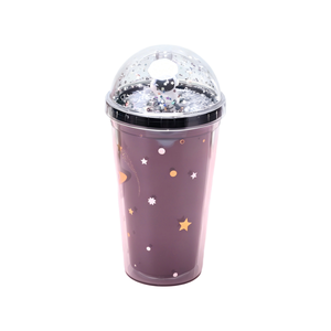 16oz Thickened double wall plastic straw <b>cup</b> shatterproof <b>reusable</b> summer high appearance coffee drinking <b>cup</b> for daily outdoor - Product Image 6