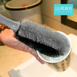 Car Wheel <b>Brush</b> Grey Nylon Grip Handle <b>For</b> <b>Cleaning</b> <b>Brushes</b> - Product Image 3