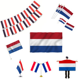 Camiseta Deportiva con Estampado Digital de la Bandera de los Países Bajos para Aficionados Holandeses, Impermeable y de Secado Rápido, Souvenir de Fútbol, Venta Caliente 2024 - Product Image 3