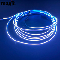 Bande LED COB RGB adressable numériquement à 10 pixels/m, 630 LED/m, 24V, émission latérale, IP67, IP20, IC SPI intelligent WS2811
