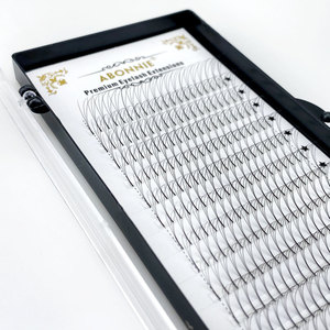 ขนตาปลอม Abonnie Premium แบบ 3 มิติ ก้านยาวเป็นช่อ ให้ลุคธรรมชาติ ความยาวคละขนาด 8-15 มม. - Product Image 2