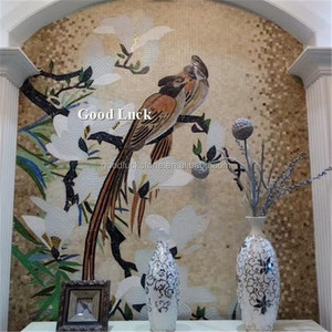 HOMEART Carreau de mosaïque à dosseret auto-adhésf l 12 po x L 12 po