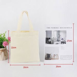 Wholesale Custom Shopping <b>Bags</b> <b>Medium</b> <b>Size</b> Canvas Cotton Tote <b>Bag</b> Custom Color Blank Promotion Reusable Handled Custom Logo - Product Image 6
